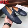 Sapatos casuais Luxurys Designer Shoes Drivers Chaussures Couro Loafer Mens Dress