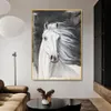 Hästsaffischer Animal Oil Målning på duk tryck väggkonstbilder för vardagsrum modern heminredning soffa dekoration målningar331s