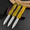 UT-Combat 204p Dragon Auto Knives D2 Blade Pei-Aluminum Handles Tactical Hunt Camp Defense Defense Rescue Cknife EDC Tools