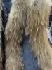 Kamizelki damskie jesień/zimowe bez rękawów Faux futro zagęszczona ciepła bawełniana kamizelka płaszcza Krótka dżinsowa mozaika dżins