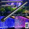 Lysningar Aquarium LED Colorful Bubble Light Color Byte Low Flash Light Led Waterproof Diving Light Clip Fish Tank Light Lamp Decor