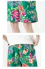 Shorts pour hommes été et femmes nord-est grande fleur style ethnique chinois décontracté plage