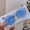 Fashion Eyewear Round Frame 2023 Eyeglasses Portable Travel Childrens Sun Glasses Summer Baby Kids Sunglasses ldd240313