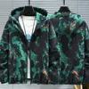 Herenjassen Mode 2024 Lente Herfst Casual Camouflage Capuchon Streetwear Losse Tie-Dye Jassen Outdoor Winddicht Tops Parka