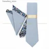 Neck Ties Luxury Patchwork Floral Solid 7cm Necktie Hankie Set Pink Green Red Cotton Men Suit Wedding Party Daily Tie Accessory Gift Top L240313