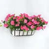 Decorative Flowers Home Artificial Morning Glory Vine Petunia Wedding Decor Shop Silk Cloth Simulation Vibrantly 7 Branches