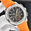 Zegarek zegarek dla mężczyzn Wysokiej jakości pomarańczowy 5968 Automatyczny ruch 41 mm Rozmiar PP PP ze stali nierdzewnej Wodoodporny szafir Montre RelOJ 461