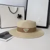 Designer Wide Brim Hats Straw Hat Casquette Summer Beach Vacation Fashion Casual Sun Caps G243138BF