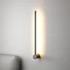 91CM 120CM Nordic Art Zwarte Wandlamp Eenvoudige Plafond Hanglamp Aluminium Bar Kantoor TV Achtergrond Keuken muur Spiegel Lampen2055