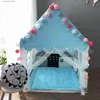 Tentes jouets Enfants jouent tente pour garçon fille bébé jouer maison enfant chambre décor tente jouets princesse indienne petite maison jeu maison grand château L240313