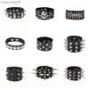 Bracelet 2022 Punk Rivet Discothèque Tendance Bracelet Crâne Bracelets Bracelet En Acier Inoxydable Gothique Multi-niveau Bijoux De Mode en grosL2403