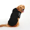 Zimowe ciepłe ubrania z bluzą z kapturem dla psów Sweter dla psów Pet Golden Retriever Labrador Alaskan Apparel238g