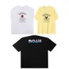 T-shirts Heren 23ss Gekleurde Zeilboot Print Noah T-shirt Lange Mouwen Mannen Vrouwen EU Maat 100 Katoen Tees Mode Zomer Haikyuu Op rnh