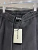 Pantaloni taglie forti da uomo Girocollo ricamato e stampato in stile polare estivo con puro cotone da strada 4e43t