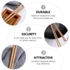 Kitchen Storage Cooking Wood Chopsticks 42cm Frying Long Noodle Pot Flatware For Home Restaurant 2Pairs