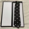 Neckband Ny företag 2023 Designer Mens Silk Neck Ties Kinny Slim smal polka prickade brev Jacquard Woven Slipsar handgjorda i många stilar med låda L240313