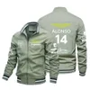 Men's Jackets Aston Martin 2023 14 Fernando Alonso Jack Van F1 Formula 1 Racing Suit Motorcyc Riding Uniform Jacket b1