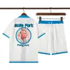 23 Summer Fashion Mens Tracksuits Hawaii Beach Pants Set Designer Shirts Printing Leisure Shirt Man Slim Fit Styrelsen Kort ärm Korta stränder 050