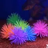 Aquarium Silicone Simulation Artificial Fish Tank Fake Coral Plant Underwater Aquatic Sea Anemone Ornament Decoration Accessory GB243B