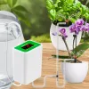 Kits de bomba de agua, sistema inteligente de riego por goteo con temporizador, dispositivo de riego automático para jardín, planta en maceta con carga de energía Solar