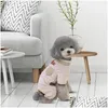 Ropa para perros Abrigo Ropa para mascotas para perros pequeños Mono Chaqueta de invierno Cómodo Cálido Mti-Propósito Suministros Paseos Salidas Drop Entrega H Otesr