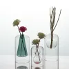 Vases Vase en verre double couche, décoration de maison, bouteille d'aromathérapie, décoration de mariage, récipient en verre pour plantes hydroponiques
