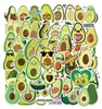 1050100PCS KAWAII CARTOONAVOCADOステッカー