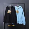 Angel Mens Designer Hoodie Broken Bears Sweatshirts Plams Womens halshuggade vinklar nallebjörn huva hoodies man lös tryckt 2024