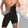 Corpo shaper thermo sauna calças suor cintura trainer leggings emagrecimento roupa interior perda de peso treino compressão shapewear 240306