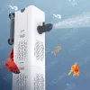 Tillbehör Aquarium Water Pump 6W/15W/25W/30W Ultra Silent Fish Tank Submerible Fountain Pump Aquarium Air Pump Wave Maker EU US 110V240V