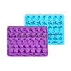 Moldes de cozimento sile mar animal gomoso molde peixe dolphin starfishe marhorse em forma de chocolate geléia de fondant fontes de decoração ferramentas de decoração dr dhzfx