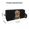 Cosmetic Bags Yorkshire Terrier Yorkie Dog Bag Women Cute Large Capacity Makeup Case Beauty Storage Toiletry Dopp Kit Box