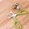 Practical 10PCS Stainless Steel Quail Egg Cutter Scissors Bird Opener Cracker Kitchen Clipper Tool 240307