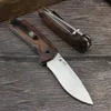 BM 15031 Folding Knife Outdoor Wooden Handle 8c13mov Blade Camping Fishing Hunting Survival Tactical Self-defense EDC Pocket Knives