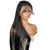 40 pulgadas 220% densidad hueso Frontal brasileño 360 13X4 13X6 Hd peluca Frontal de encaje pelucas de cabello humano liso para mujeres Pre desplumado GG