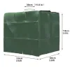 NETS 1 x ton huva 1000L Rain Water Tank Cover Antiaging Foil täcker värmeisolering IBC UV Sun Protective Waterproof