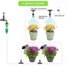 Kits 5M30M Outdoor Verneveling Koelsysteem 1/4 '' Automatische Irrigatie Spray Sprinkler Nozzles Slang Patio Tuin Drip Watering Kit