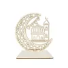 Hollow Out Ramadan Moon Acrylic Table Ornament Eid Mubarak DIY Decoration for Home Kareem Gift Supplies Supplies Supplies 240301