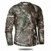 Långärmad kamouflage t shirt män mode tshirts militär armé tshirt herr kläder camo toppar utomhus camisetas maskulina 240227