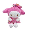 Wholesale cute mahjong skirt rabbit plush toy children's game playmate holiday gift doll machine prizes