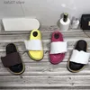 Slippers Sandals Ladies Foam Running Shoes Designer Fashion Beautiful Rubber Thick Bottom With Large Strips Full of PersonalityH240313