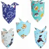 Whole 100pcs lot Dog Apparel Special making Dog Puppy bandanas Collar scarf Bow tie Cotton pet Supplies Y8101253o