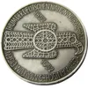 DE11 Deutschland Silber 5 Deutche Mark 1952D Handwerkliche versilberte Kopie Münze Metallstempel Herstellungsfabrik 315m