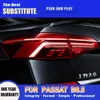 Gruppo fanale posteriore posteriore Streamer Indicatori di direzione per VW Passat B9 8.5 Gruppo fanale posteriore a LED 19-20 Car Styling Ricambi auto Freno Corsa e Jogging Luce