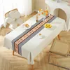 Nappe moderne minimaliste pour la maison, imperméable et résistante à l'huile, style nordique Ins, café El