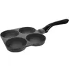 Panelas Frigideira Dividida Cozinha Antiaderente Mold Maker Plástico Mini Panquecas Fritando Ferro Antiaderente Ovos Pan Omelete