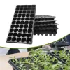 Lids Gardening Tool Tray With Drain Holes Plant Germination Rectangle Home Garden Indoor Mini Propagator 72 Cells Greenhouse