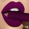 Lipstick Qibest Matte Liquid Lipstick Wodoodporny długotrwały aksamitny partner Nude czerwony błyszczyk Lint Makeup kosmetyczne szminki Lipgloss 240313