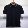 Letra bordado de bordado logotipo camisetas de algodão casual tag com tag original preto tamanho m-xxxl