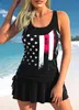 Swimswear tankiny Two Piece Beach Suit Womens Beach Swimwwear Fashion Tankini Summer Sexy Swimwear Fashion Tankini 240402